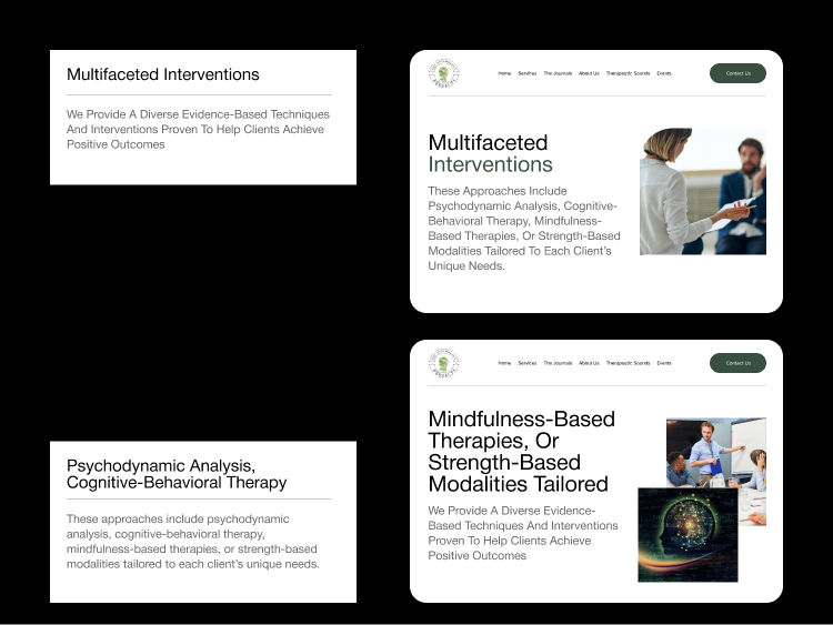 Multifaceted Interventions -1